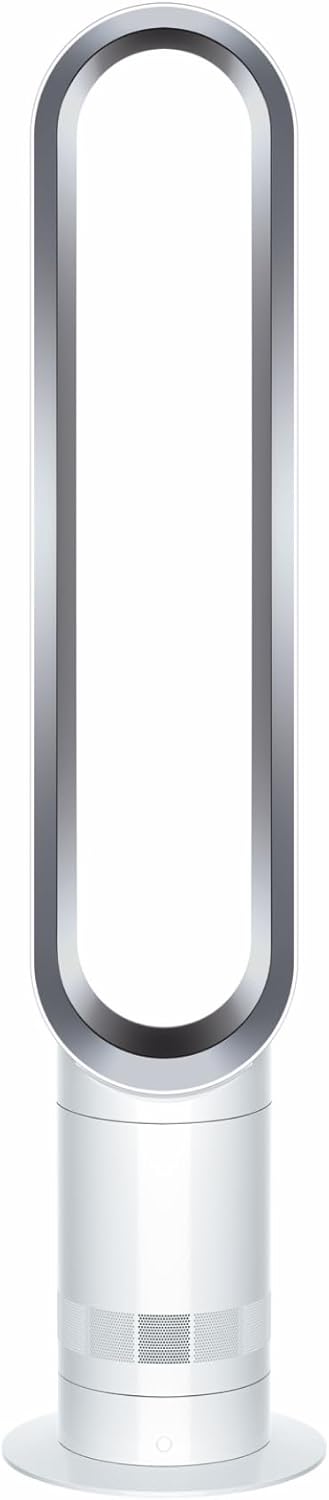 Dyson Cool™ AM07 Bladeless Tower Fan – Powerful Air Multiplier™ Cooling for Large Rooms, Quiet Operation, 10 Speed Levels, 70° Oscillation, Remote Control