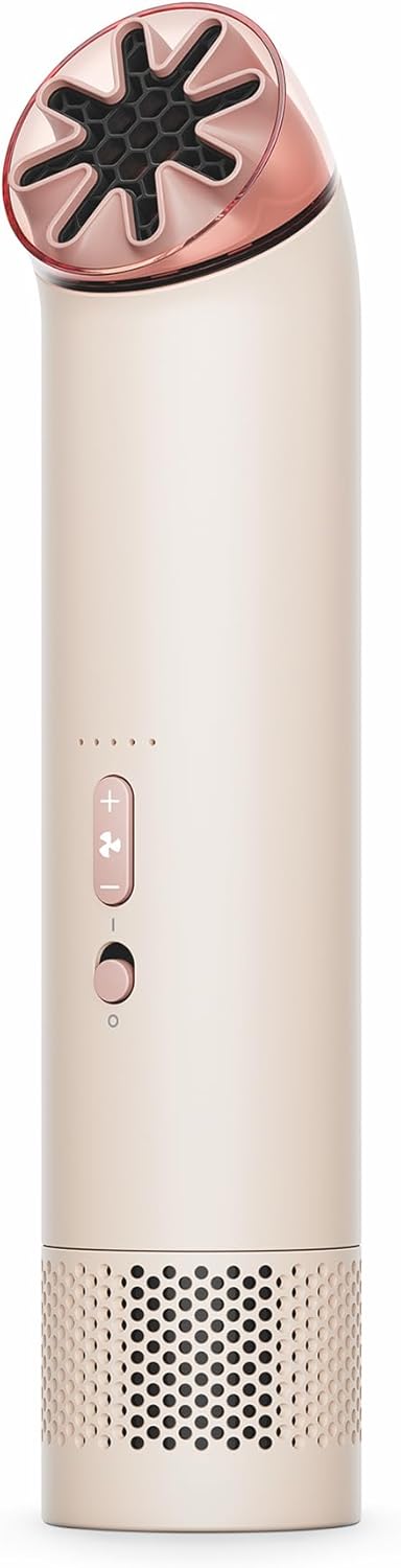 Dyson HushJet™ Mini Cool Fan, Powerful Quiet 3‑in‑1 Portable Cooling Fan for Travel & On‑the‑Go Use, Fast Evaporative Cooling with Turbo Airflow up to 25 m/s and Up to 6 Hours Battery Life