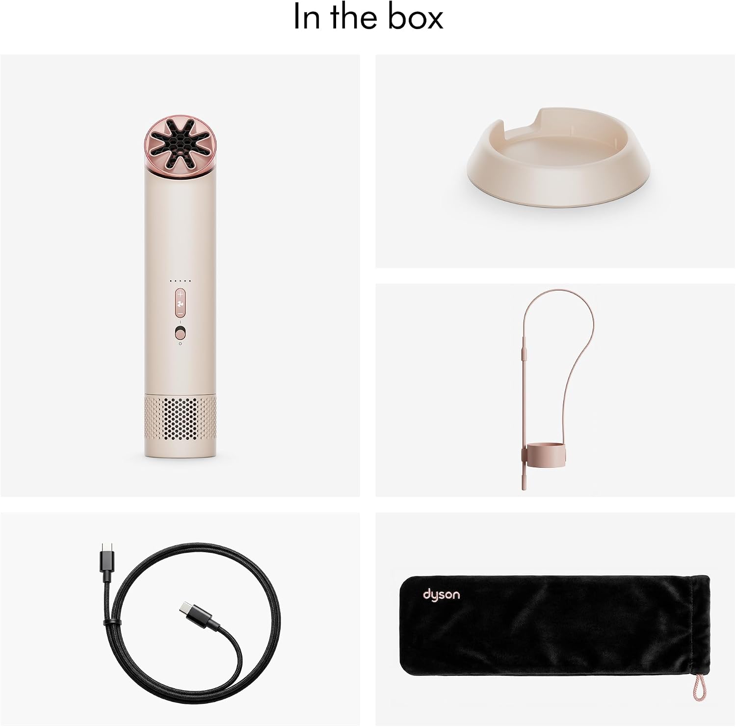 Dyson HushJet™ Mini Cool Fan, Powerful Quiet 3‑in‑1 Portable Cooling Fan for Travel & On‑the‑Go Use, Fast Evaporative Cooling with Turbo Airflow up to 25 m/s and Up to 6 Hours Battery Life