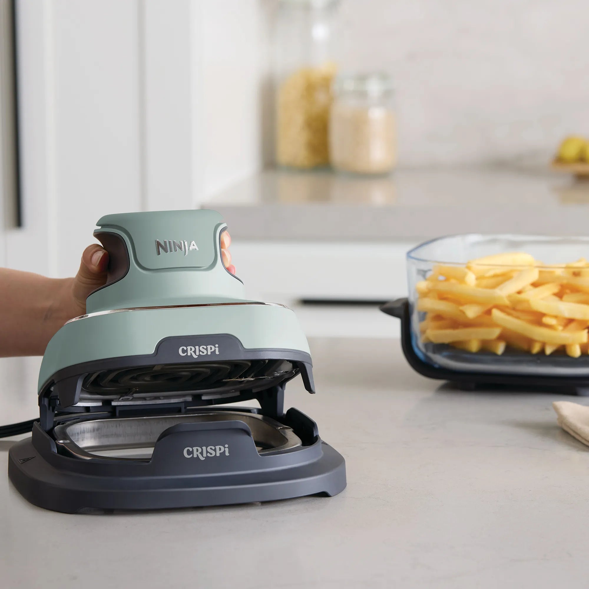 Ninja Crispi 4-in-1 Portable Glass Air Fryer