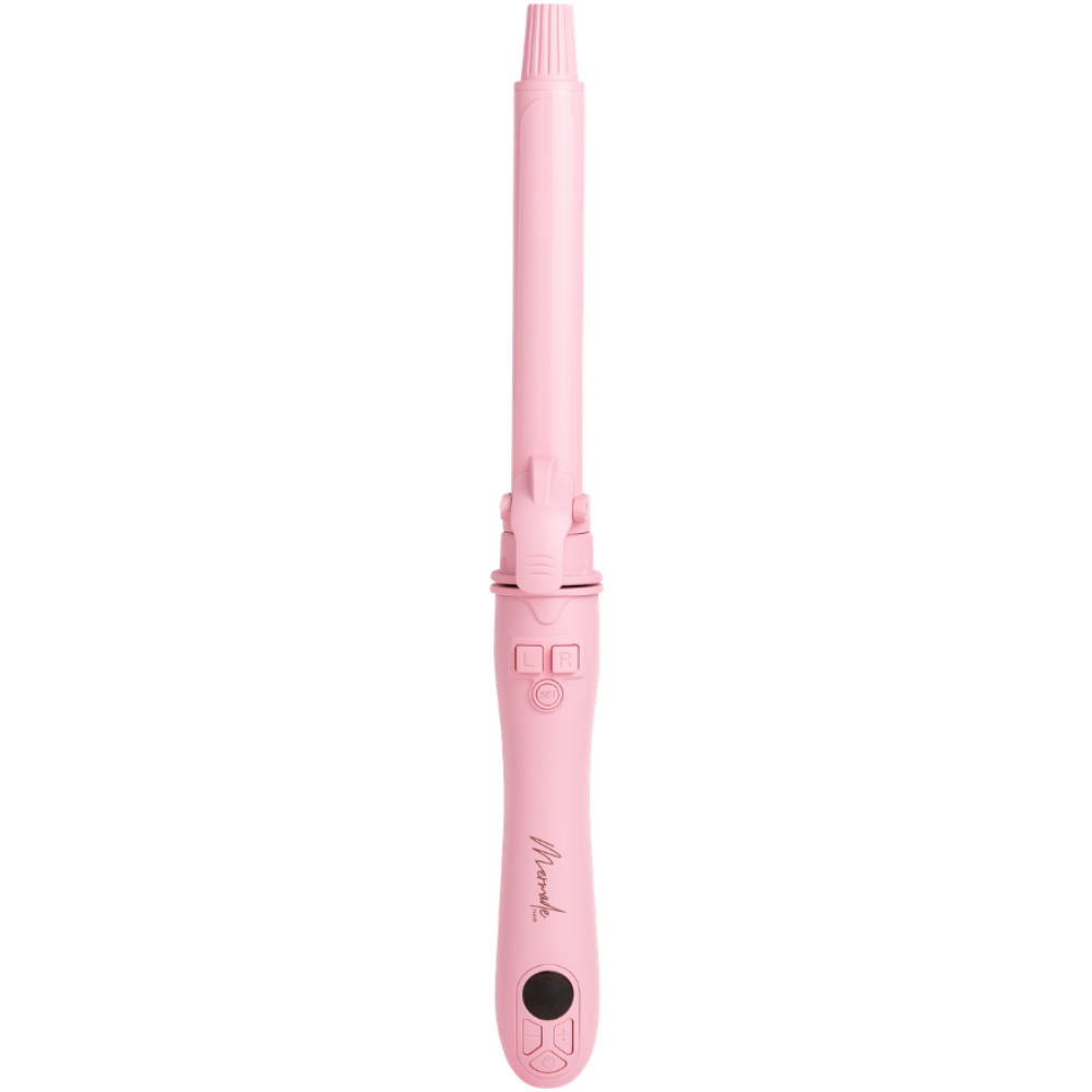 Mermade Hair Spin Curling Iron Pink