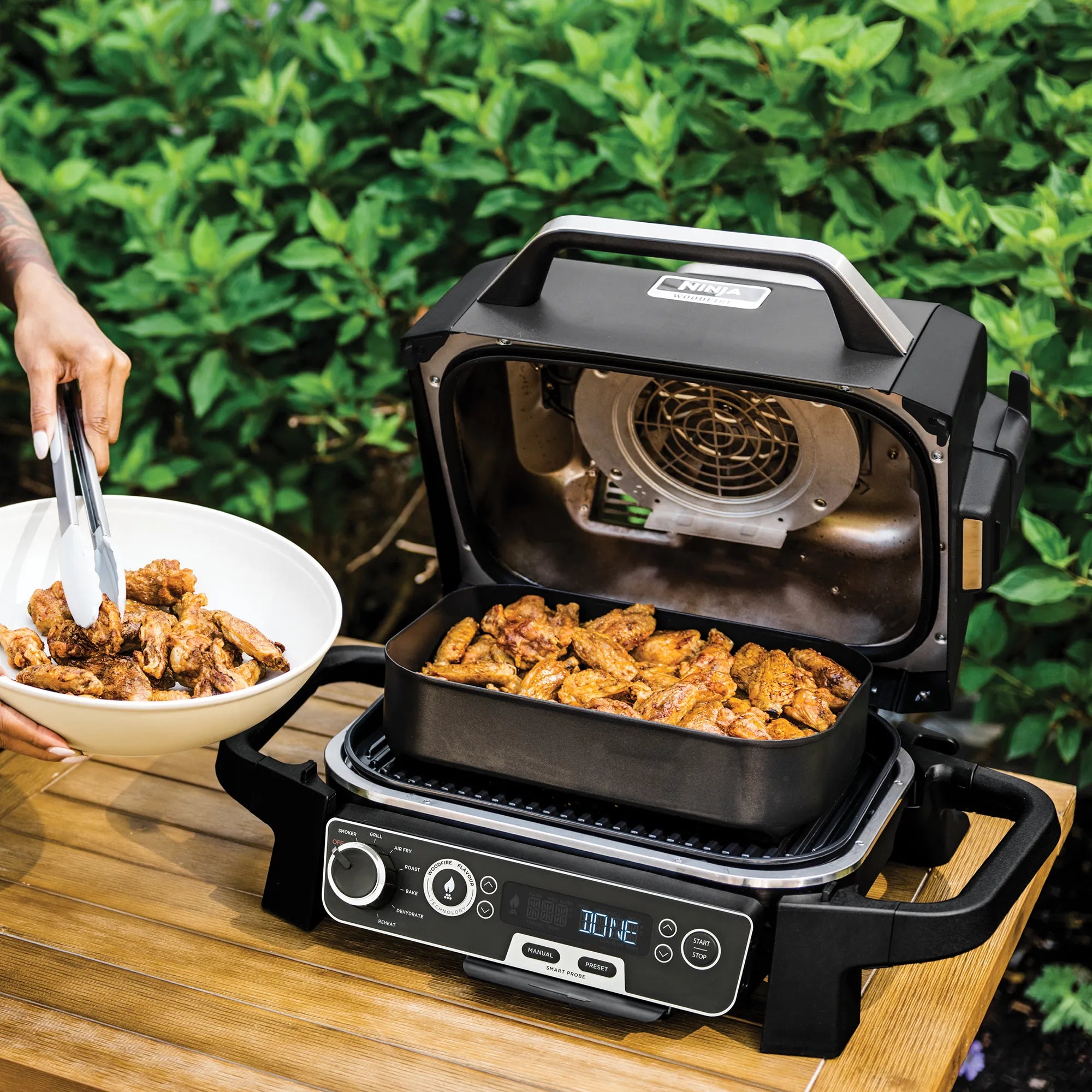 Woodfire Electric BBQ Grill & Smoker
