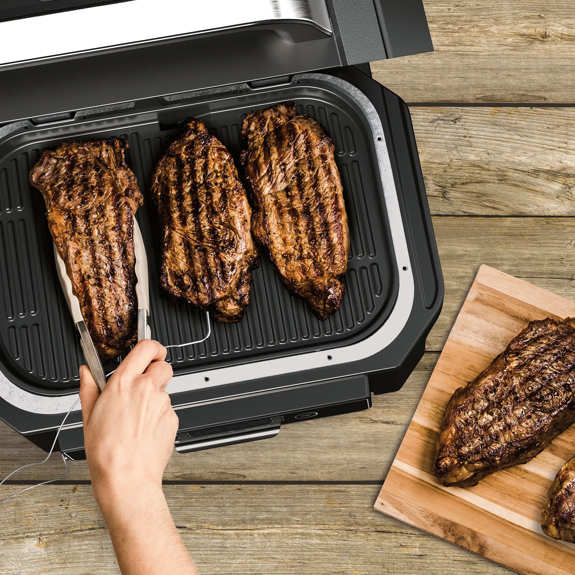 Woodfire Pro XL Outdoor Electric BBQ Grill & Smoker