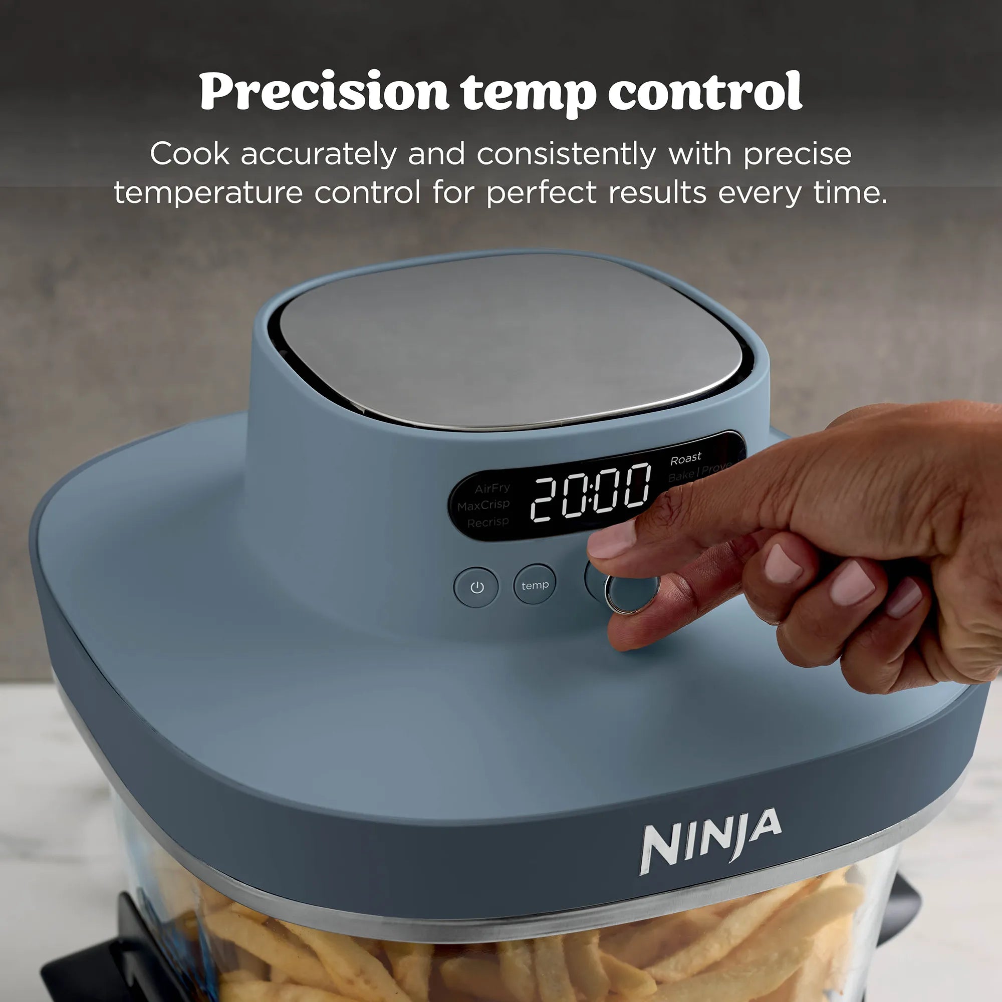 Ninja Crispi Pro 6-in-1 Countertop Glass Air Fryer