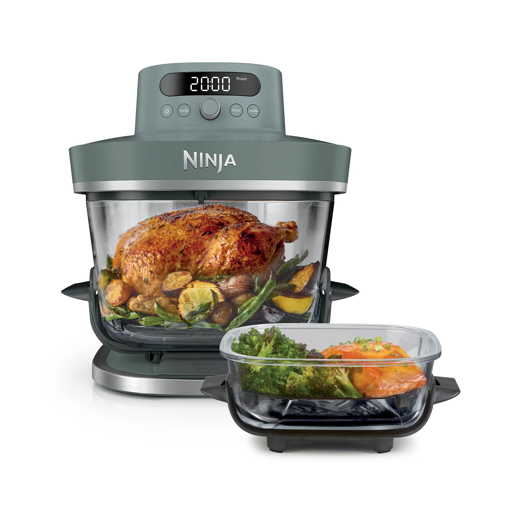 Ninja Crispi Pro 6-in-1 Countertop Glass Air Fryer