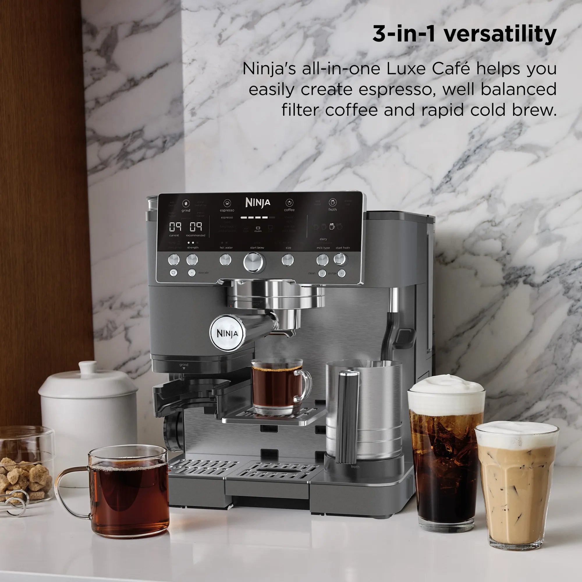 Ninja Luxe Café Premier Espresso Machine