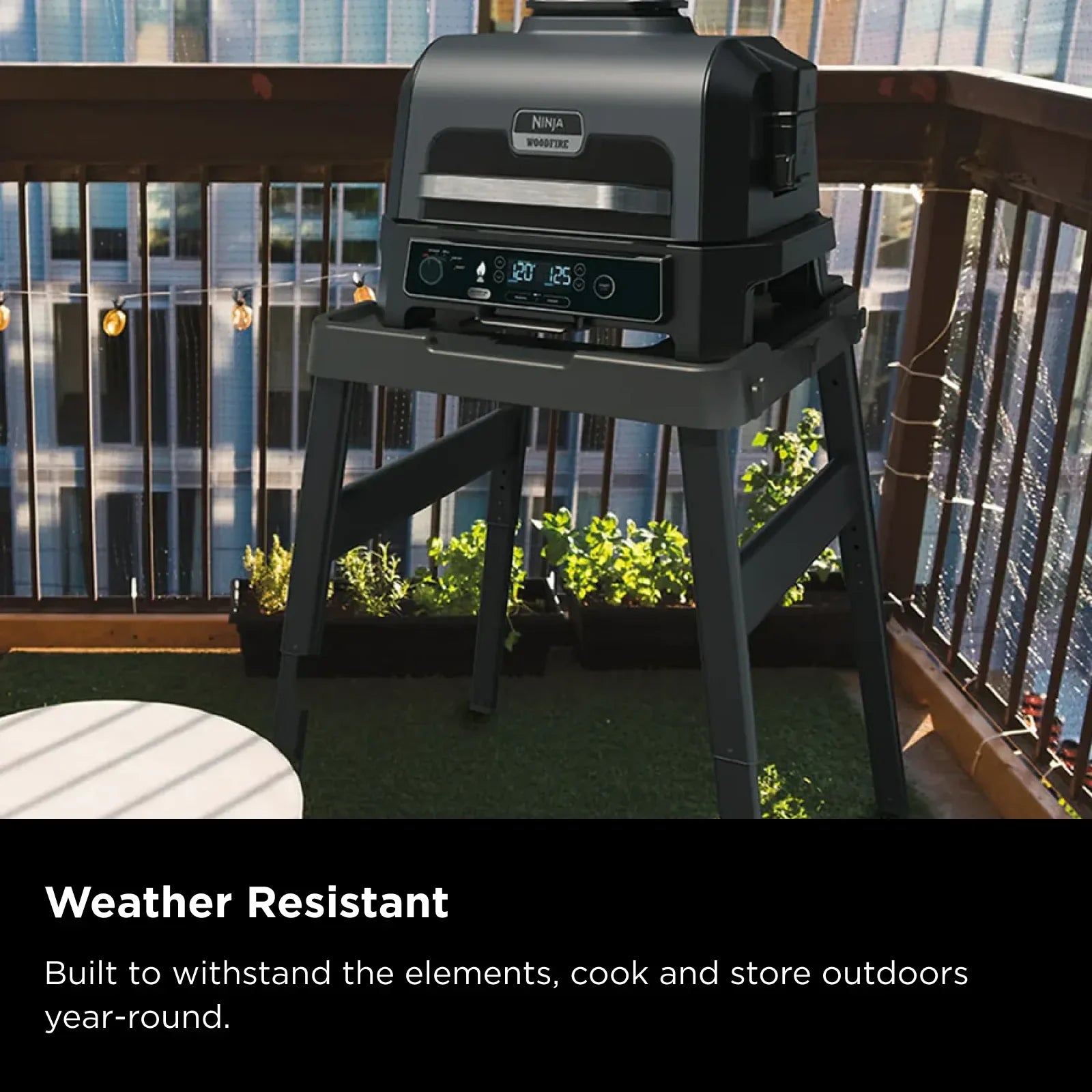 Woodfire Pro XL Outdoor Electric BBQ Grill & Smoker