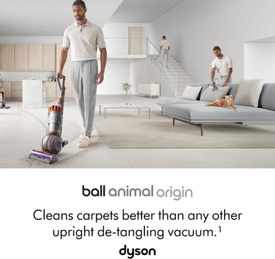 Dyson Ball™ Animal Origin Vacuum Cleaner, hair de-tangling, deep cleaning with pets (Nickel/Silver)