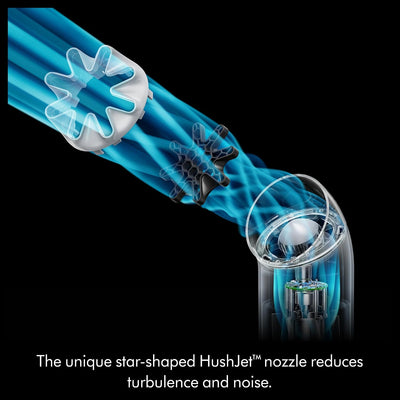 Dyson HushJet™ Mini Cool Fan, Powerful Quiet 3‑in‑1 Portable Cooling Fan for Travel & On‑the‑Go Use, Fast Evaporative Cooling with Turbo Airflow up to 25 m/s and Up to 6 Hours Battery Life
