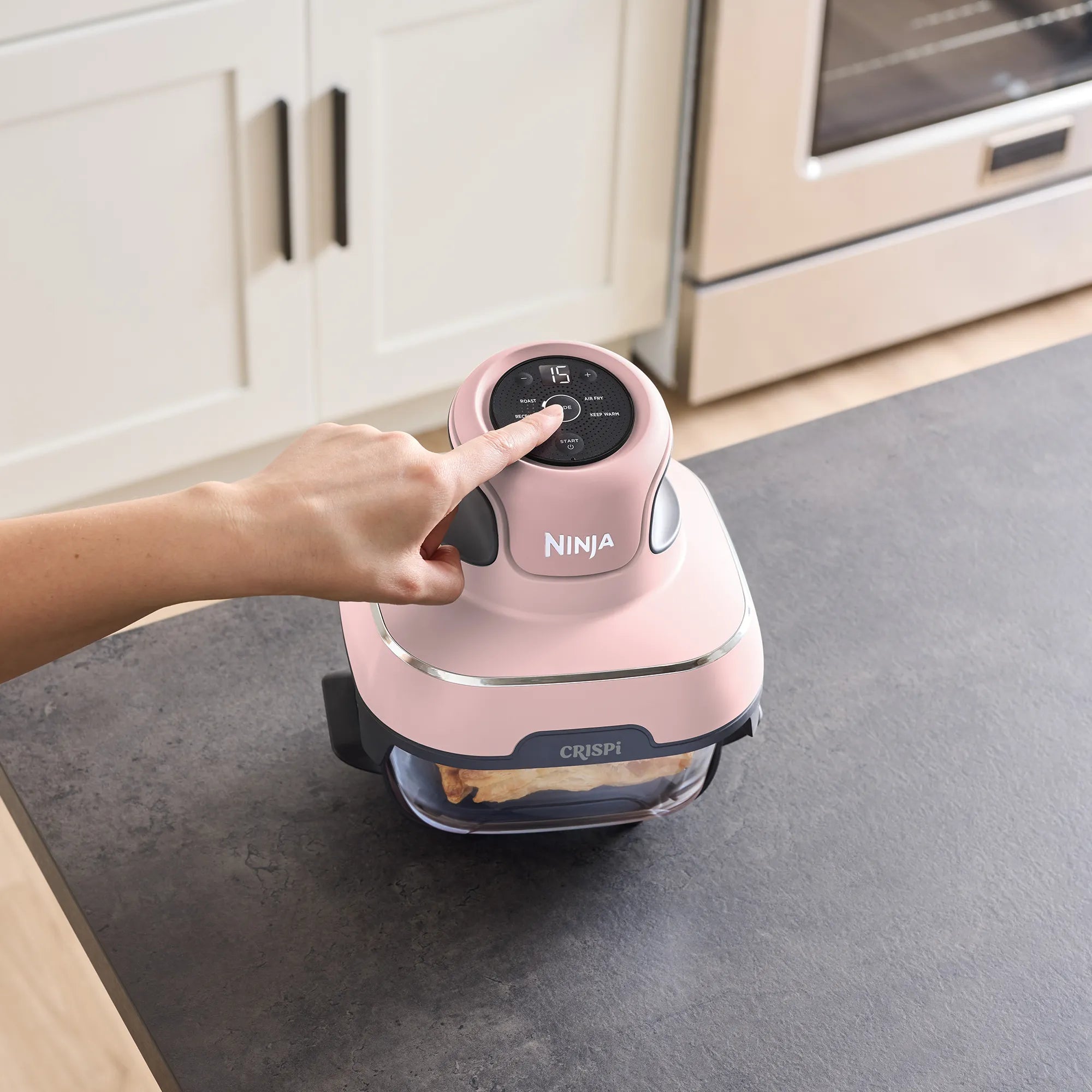 Ninja Crispi 4-in-1 Portable Glass Air Fryer