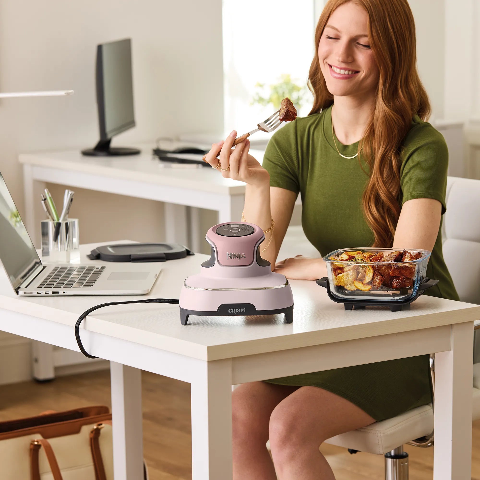 Ninja Crispi 4-in-1 Portable Glass Air Fryer