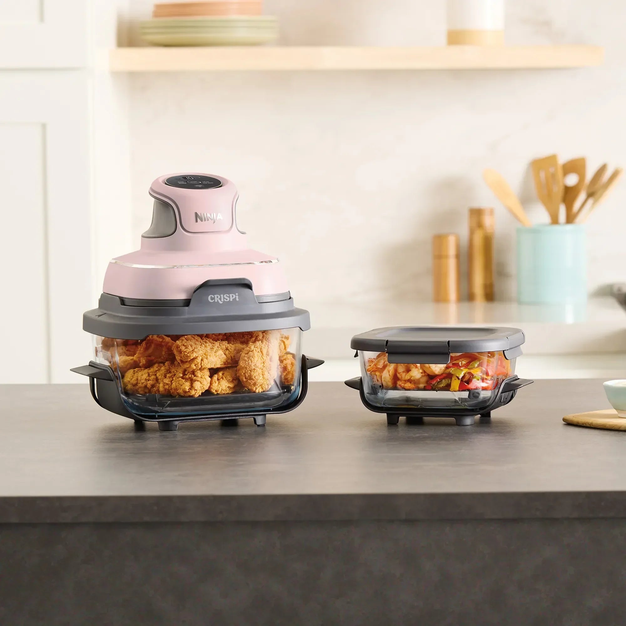 Ninja Crispi 4-in-1 Portable Glass Air Fryer