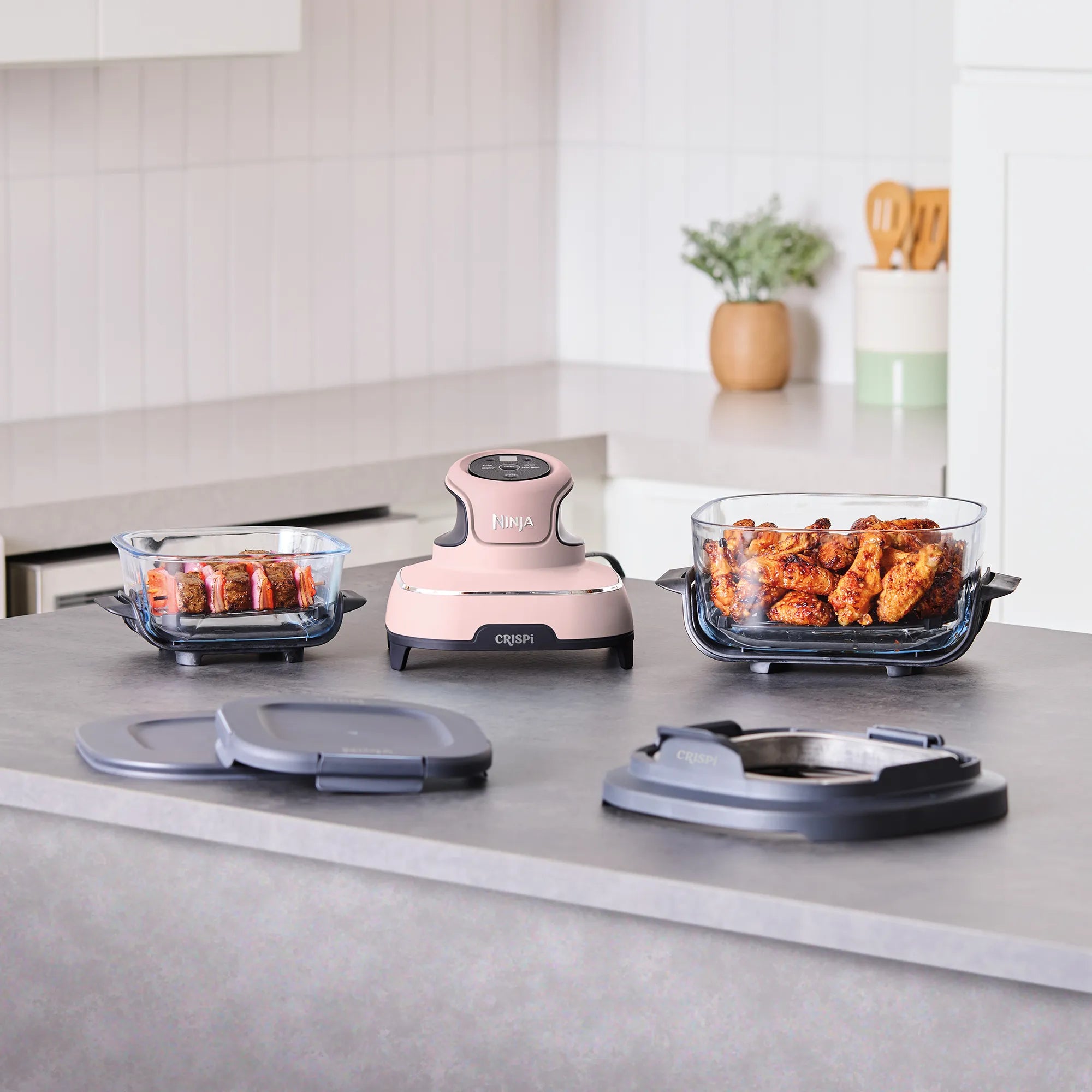 Ninja Crispi 4-in-1 Portable Glass Air Fryer