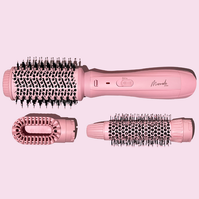 Mermade Hair Interchangeable Blow Dry Brush Pink