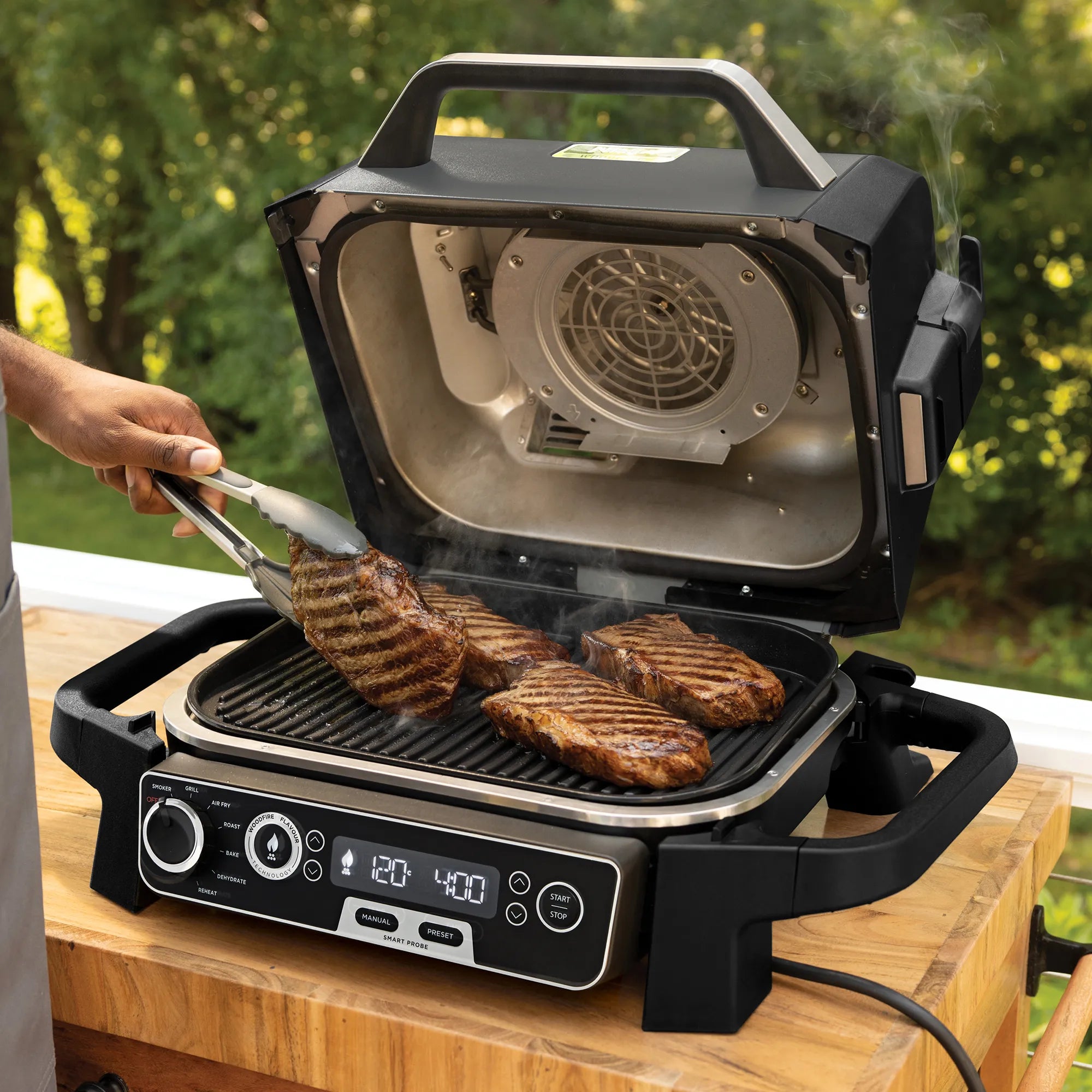 Woodfire Electric BBQ Grill & Smoker