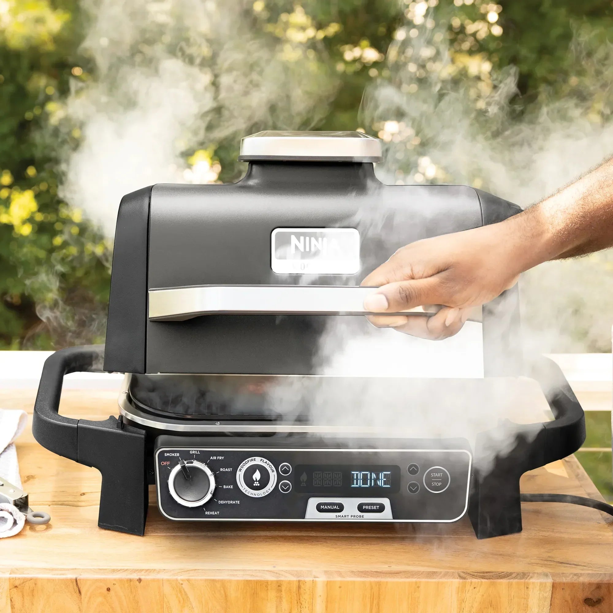Woodfire Electric BBQ Grill & Smoker