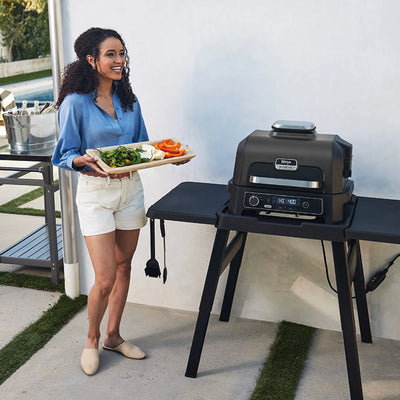 Woodfire Pro XL Outdoor Electric BBQ Grill & Smoker