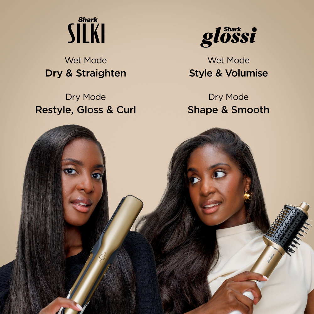 Shark Beauty Glam Ceramic & Air Styling Drying System Gold