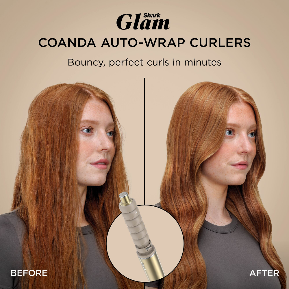 Shark Beauty Glam Ceramic & Air Styling Drying System Gold