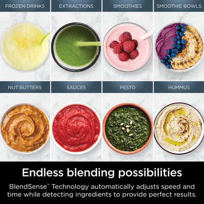 Ninja Detect Duo Power Blender Pro + Single Serve
