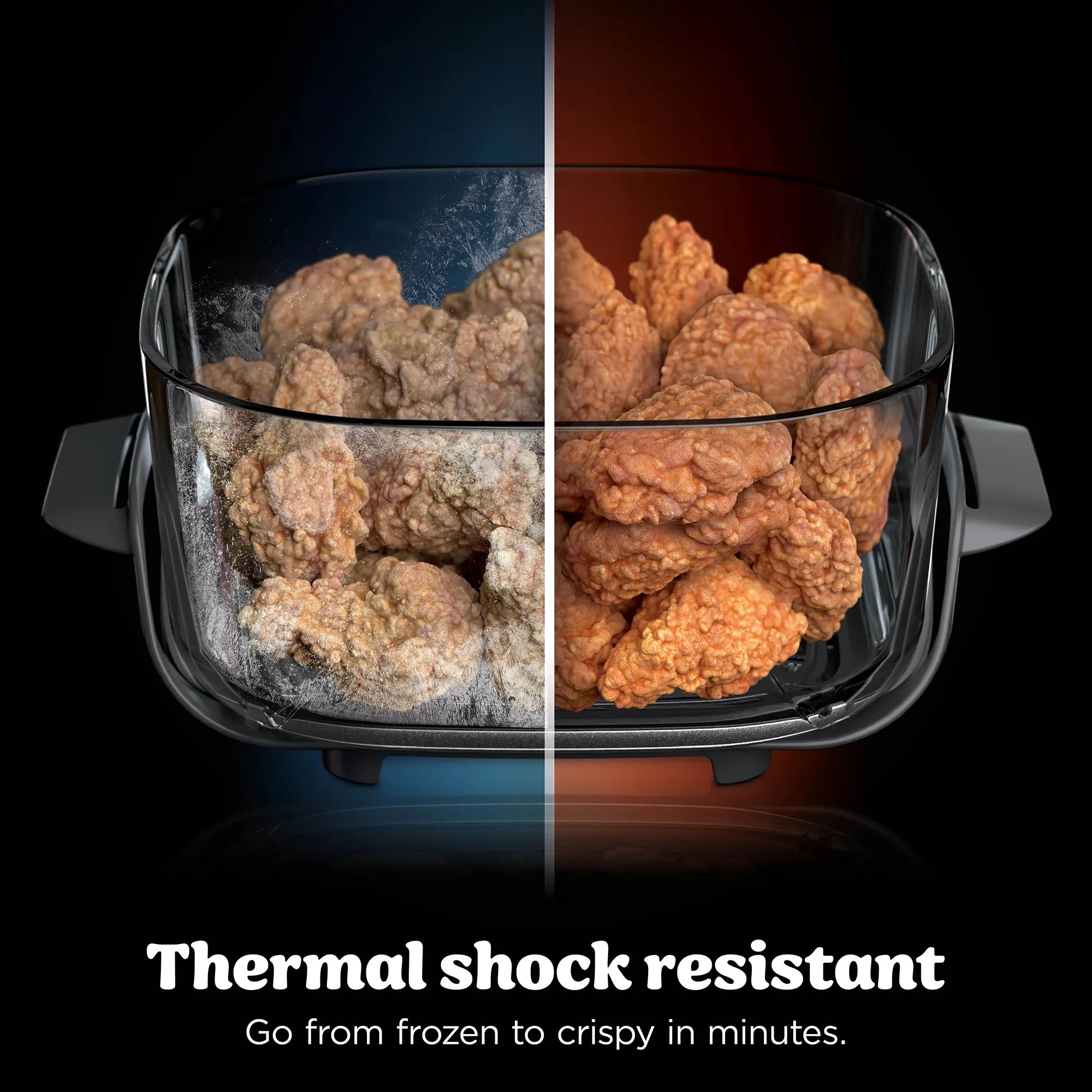 Ninja Crispi Pro 6-in-1 Countertop Glass Air Fryer