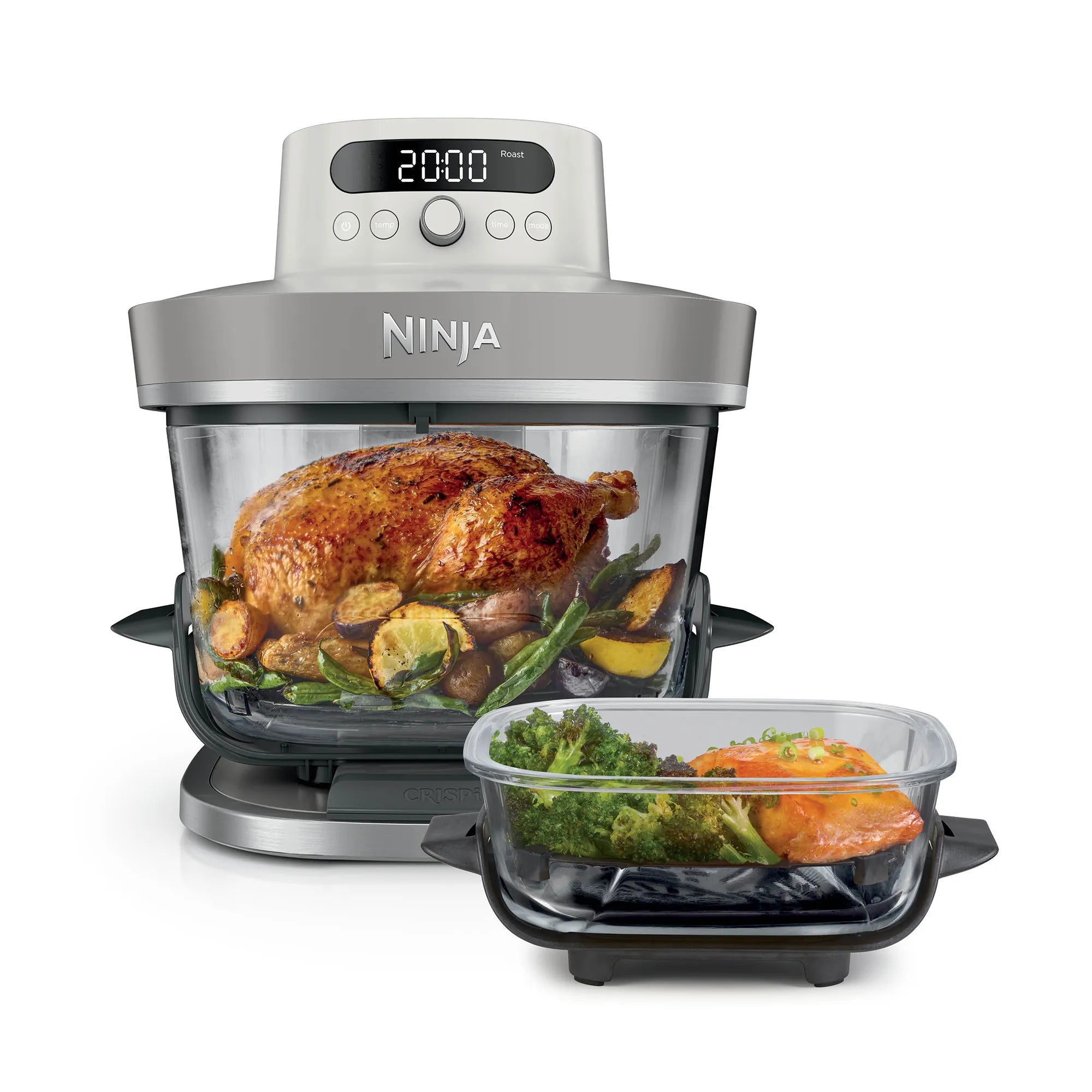 Ninja Crispi Pro 6-in-1 Countertop Glass Air Fryer