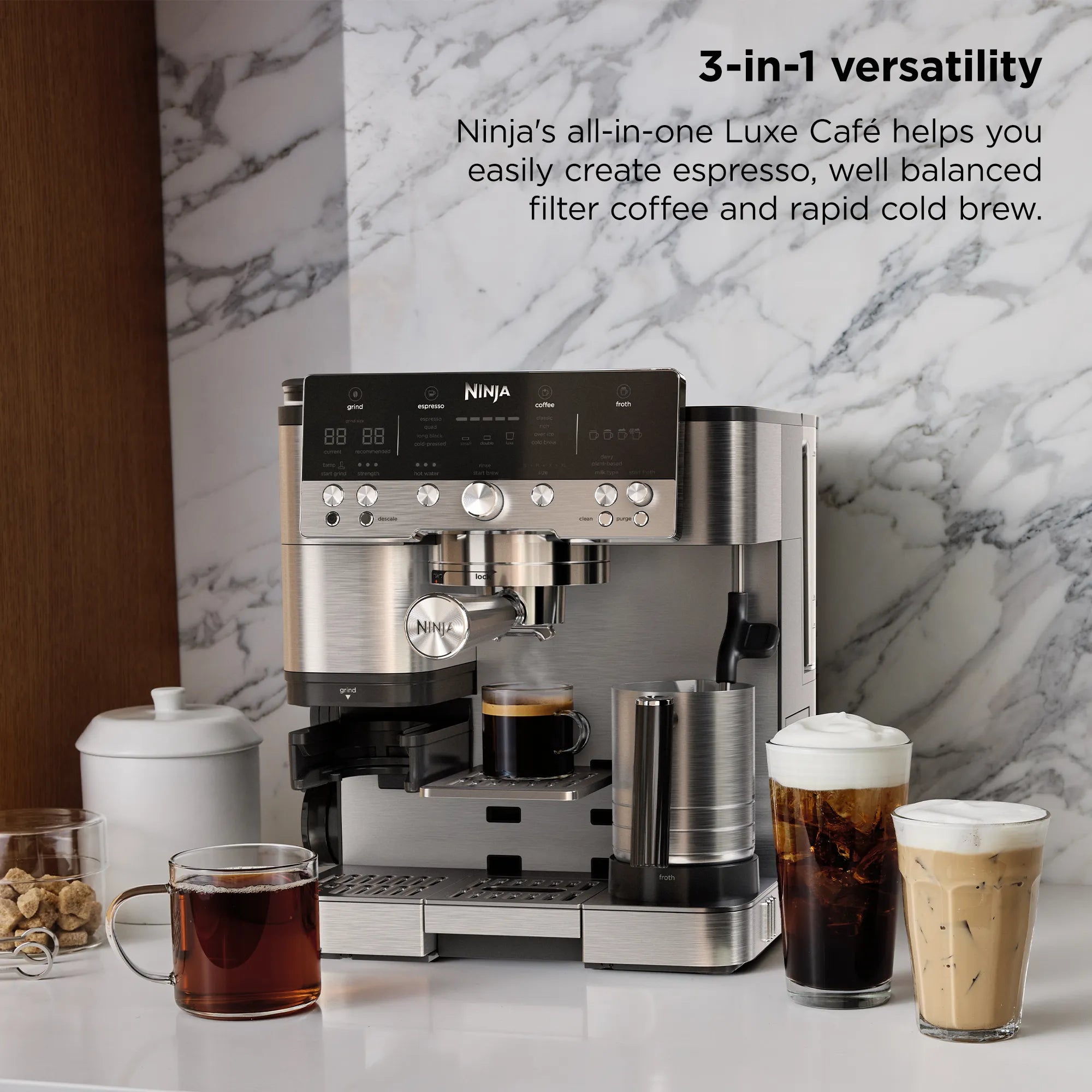 Ninja Luxe Café Premier Espresso Machine
