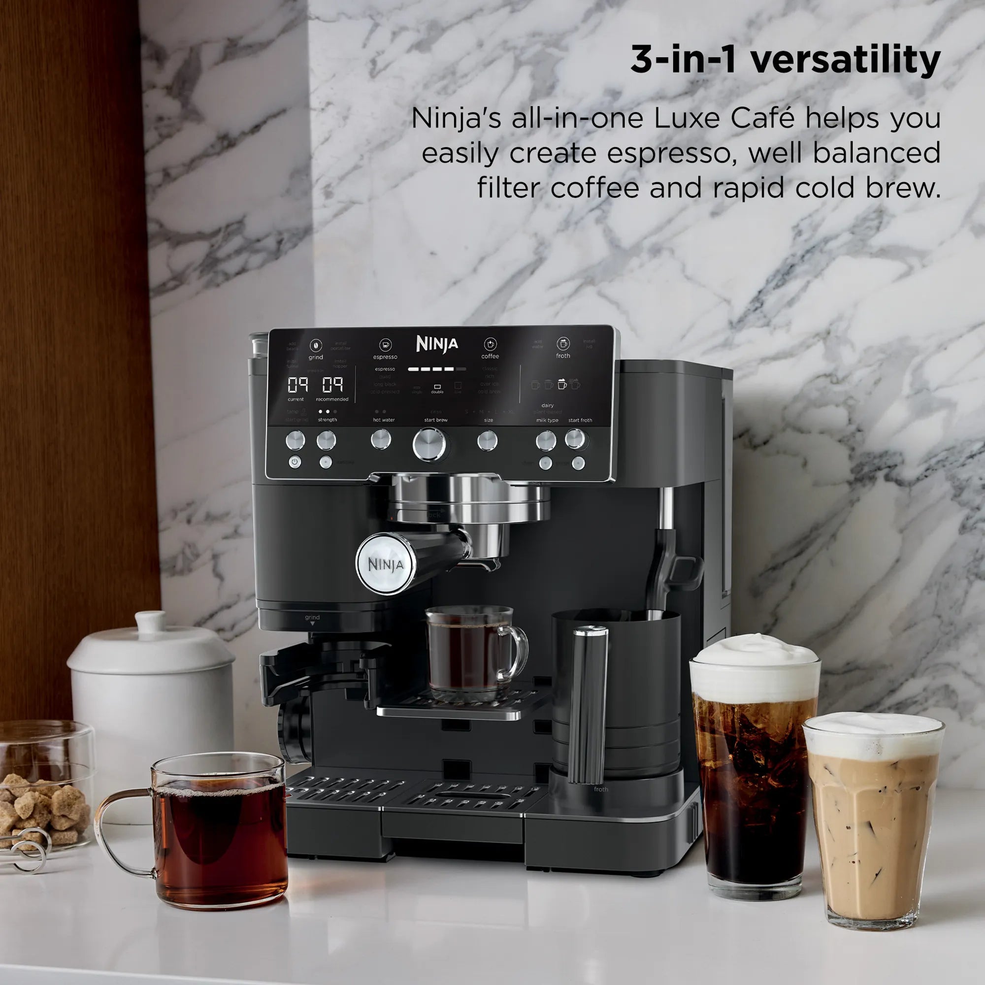 Ninja Luxe Café Premier Espresso Machine