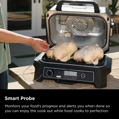 Woodfire Pro XL Outdoor Electric BBQ Grill & Smoker