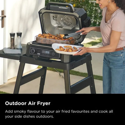 Woodfire Pro XL Outdoor Electric BBQ Grill & Smoker
